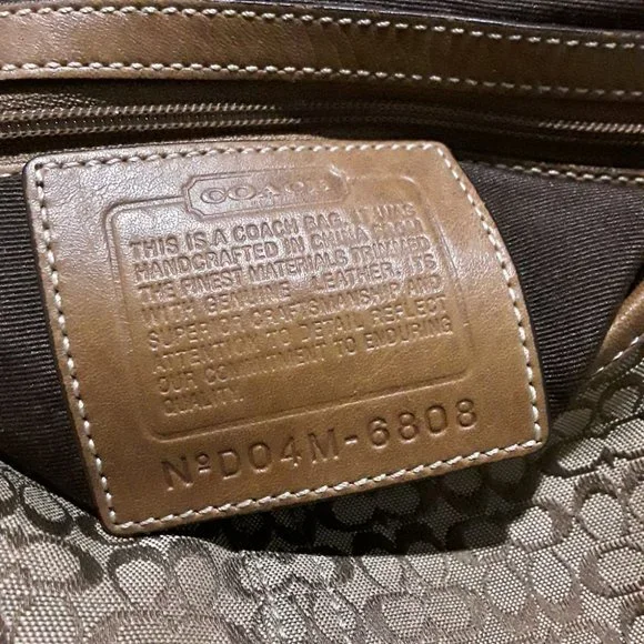 VINTAGE COACH MEDIUM SOHO SIGNATURE BAG - Picture 4 of 10